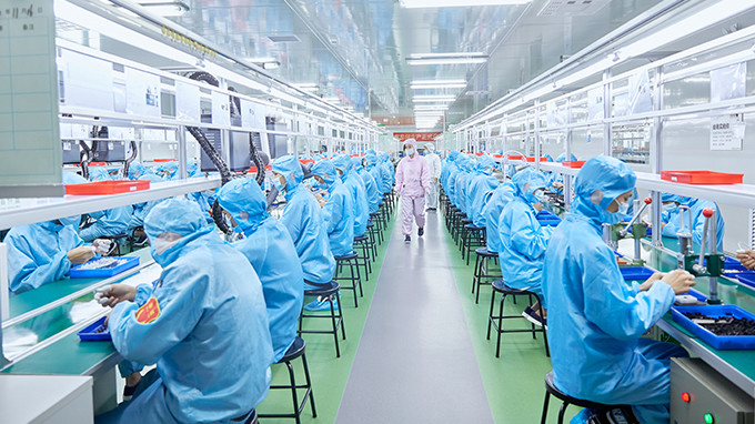 Shenzhen MIWU Industrial company with limited liability خط تولید سازنده